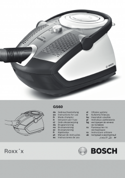 Bosch BGS61832 Roxxx